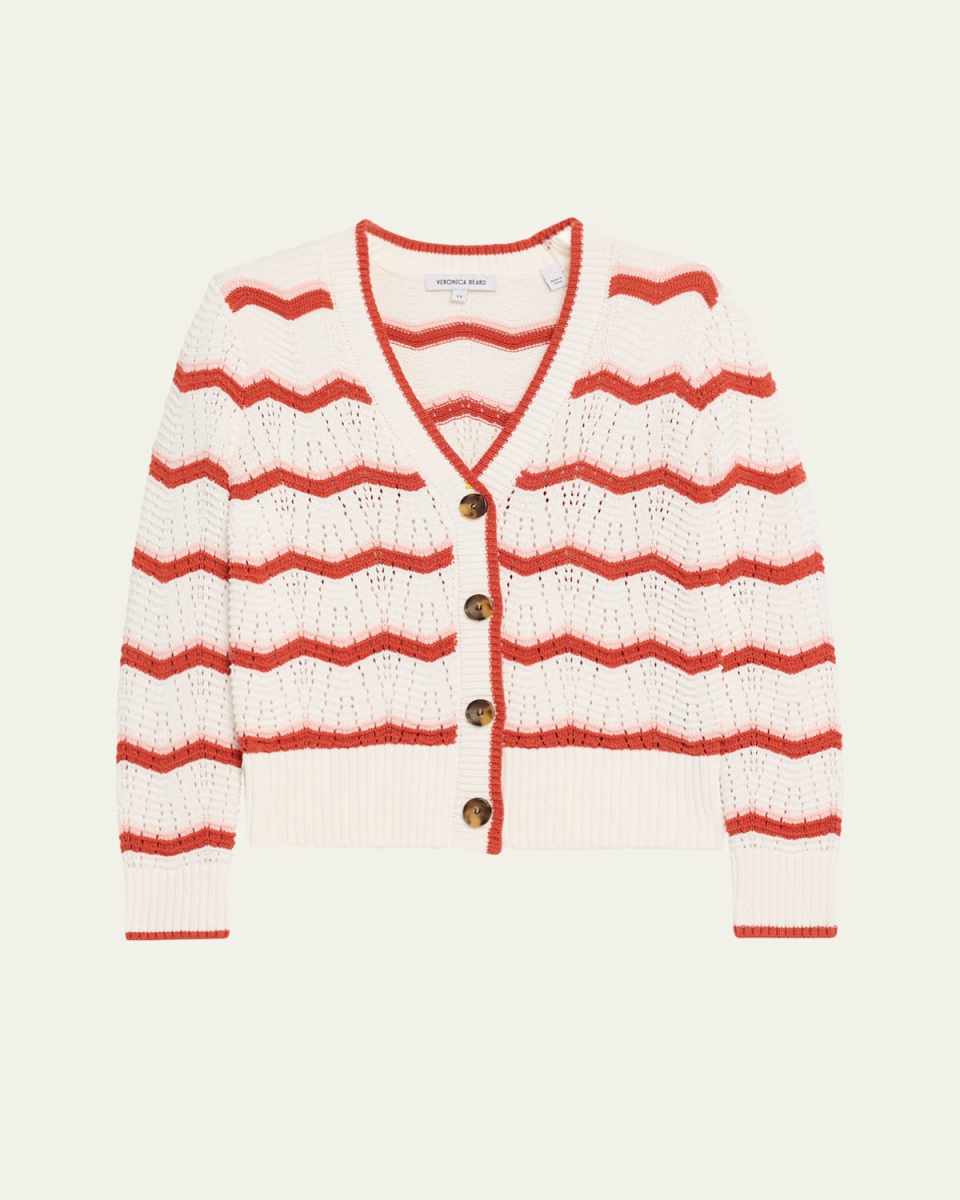 Ansonia Knit Chevron Cardigan